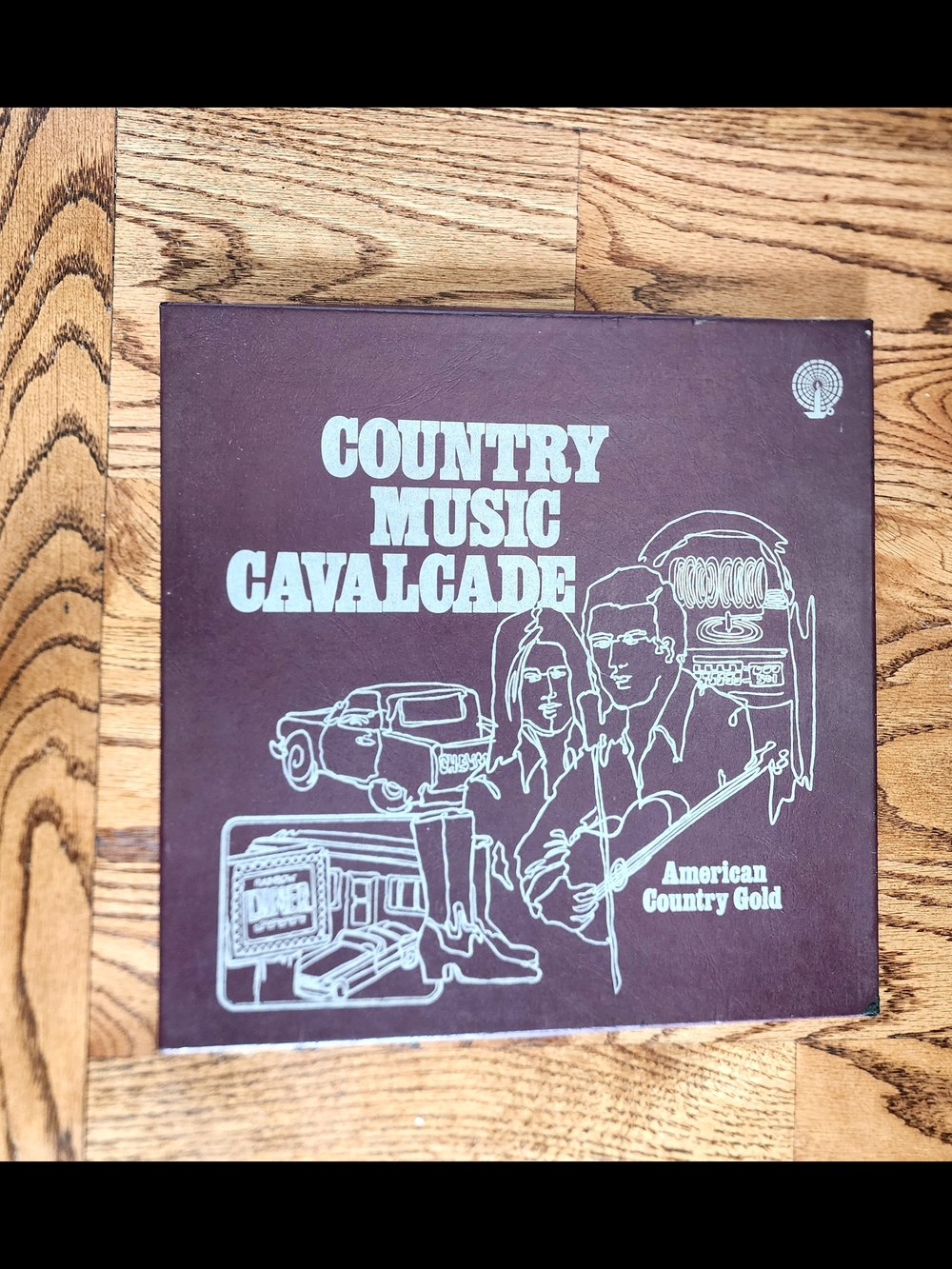 Country Music Cavalcade American Country Gold 3 Vinyl LP Box Set Records Vintage